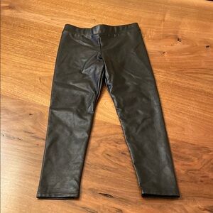 Gap kids excellent condition pleather leggings.  Size S 6-7